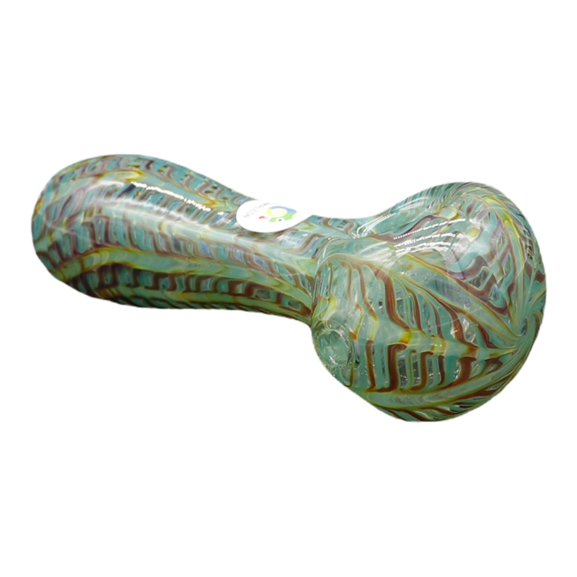 Pipa Cascada Color Azul  Aqua / doble ámbar