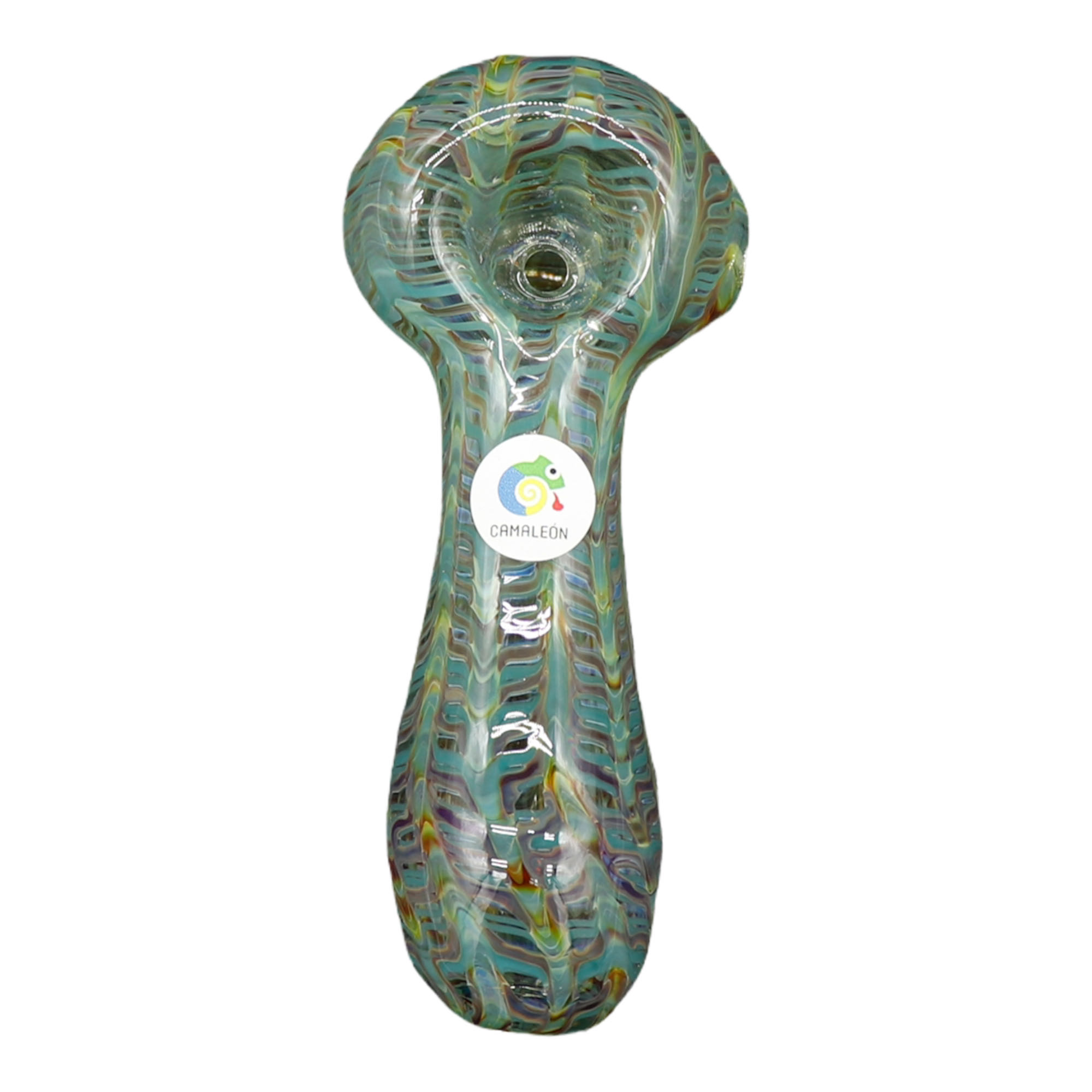 Pipa Cascada Color Azul  Aqua / doble ámbar