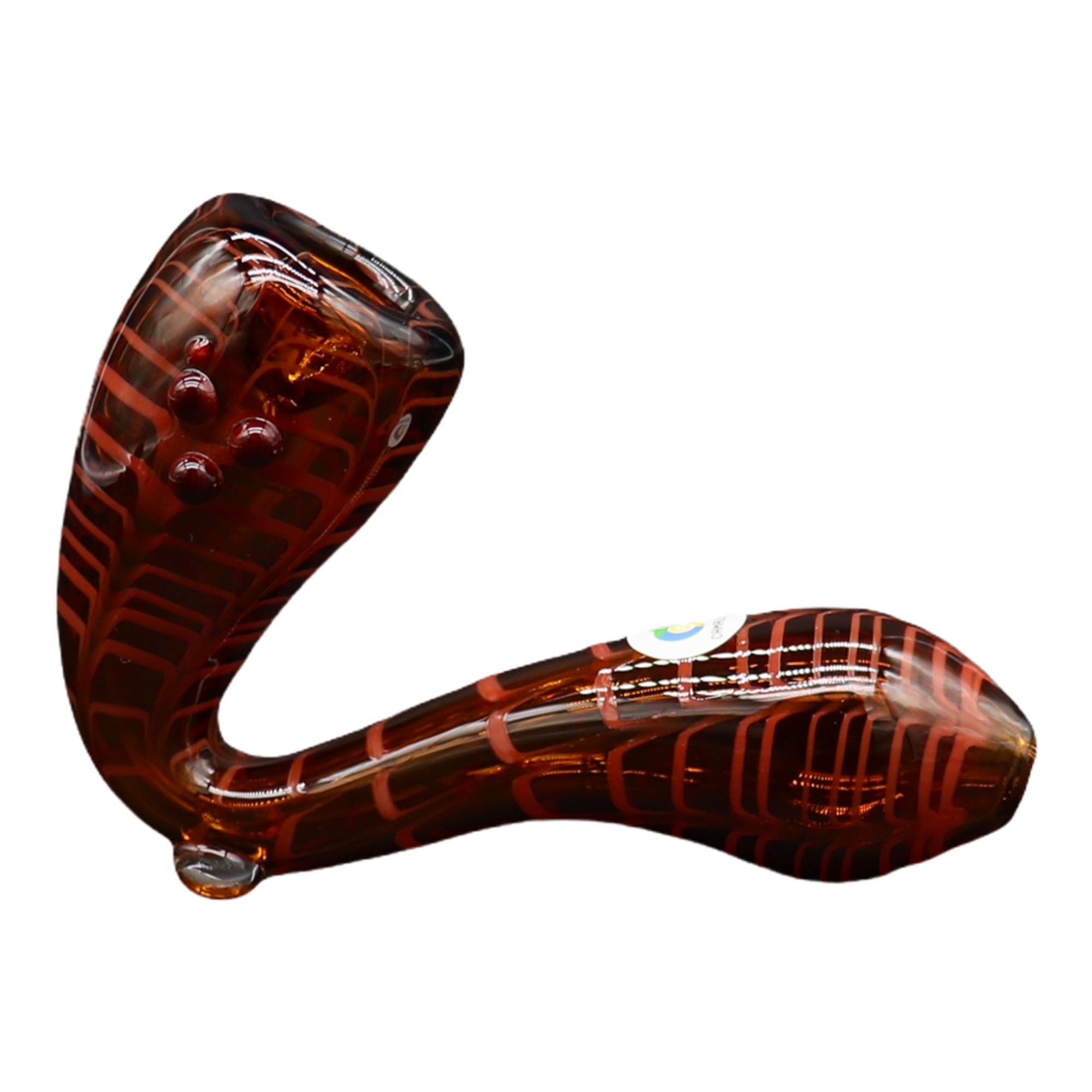 Pipa Sherlock Reclinada Wrap Ámbar Óxido