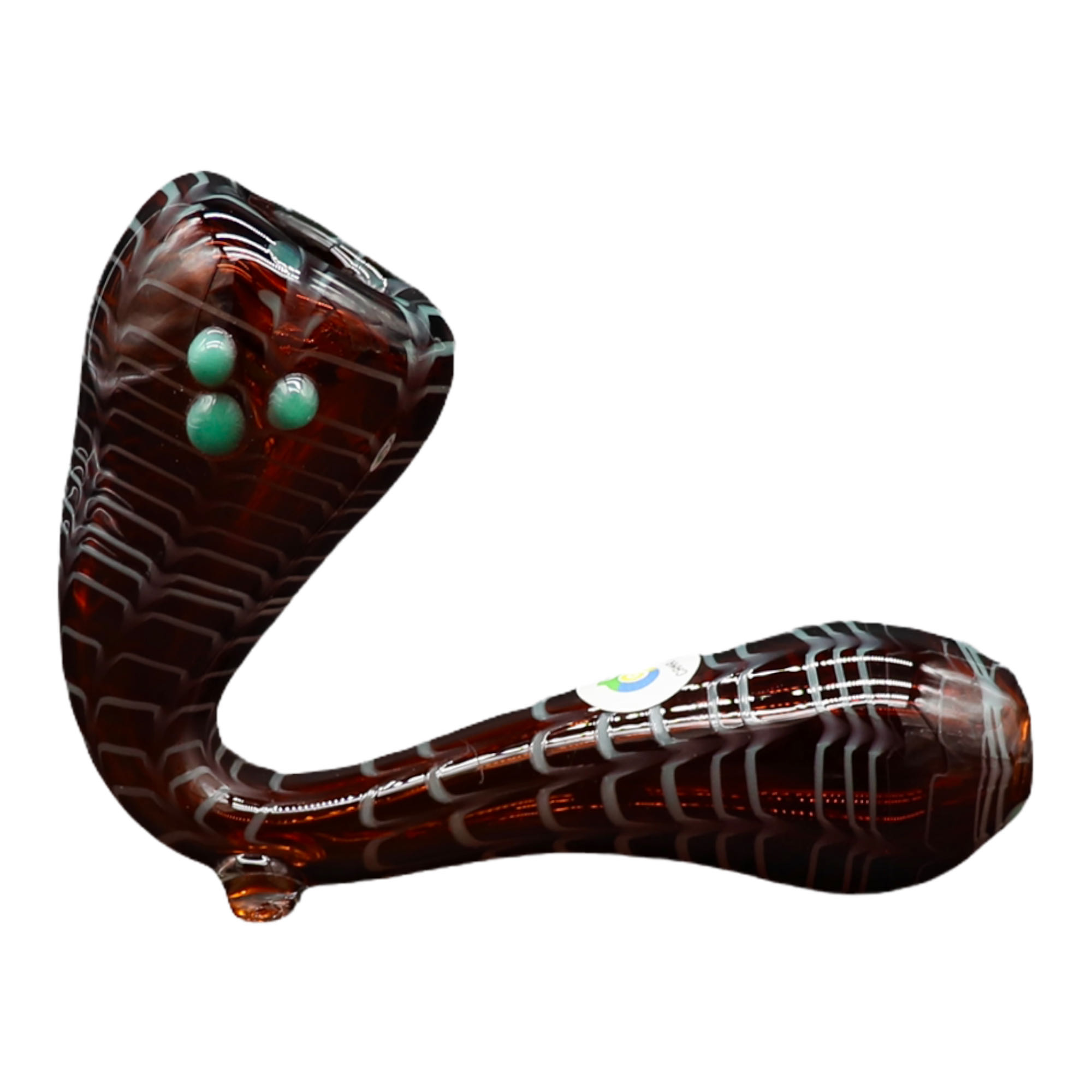 Pipa Sherlock Reclinada Wrap Ámbar Aqua