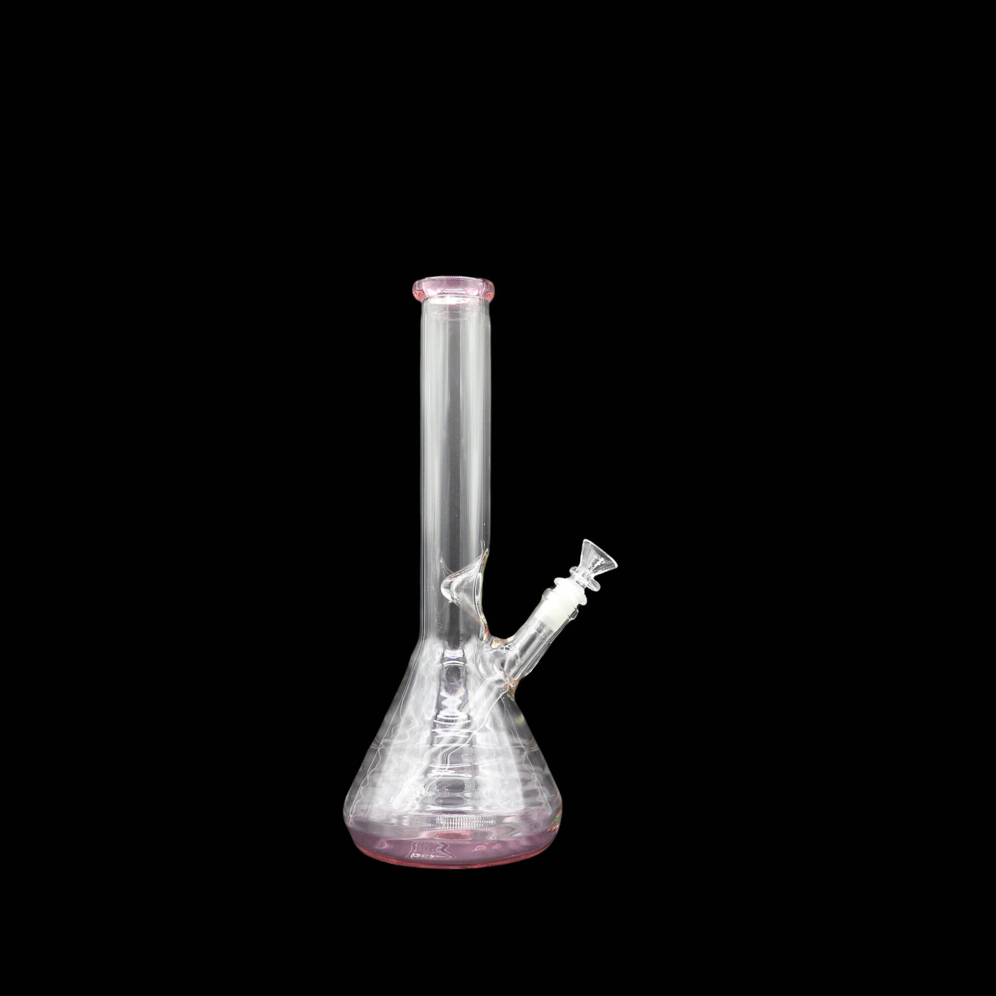 Bong Reforzado Matraz Rosa Mediano 30 cm CON DOMO tubo de 38mm